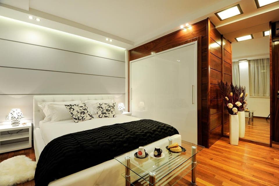Bed, Bedroom