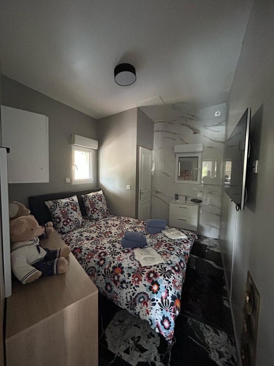 Toilet, Bed, TV and multimedia