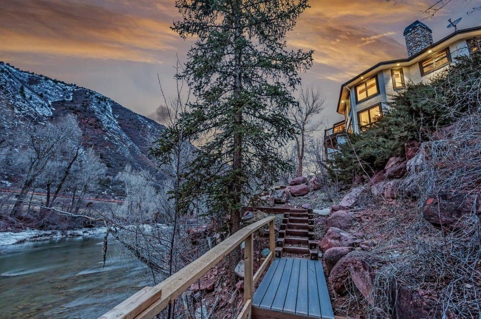 Winter, Mountain view