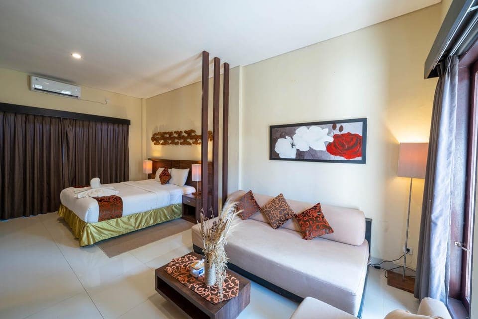 Living room, Seating area, Bedroom