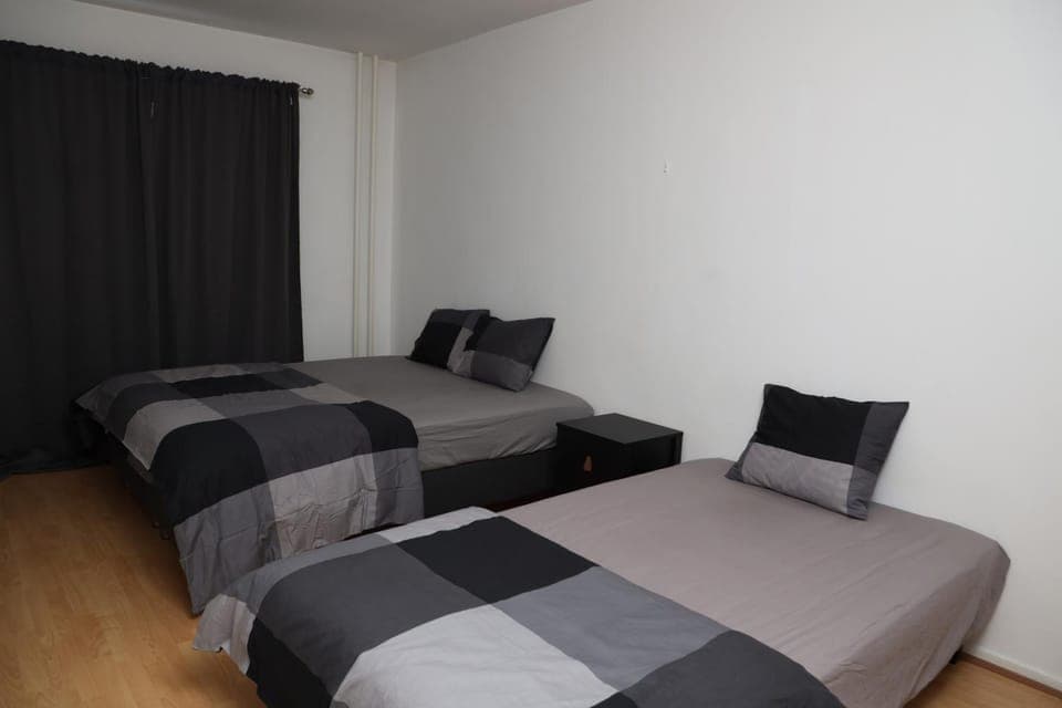 Bed, Bedroom, bunk bed, wardrobe