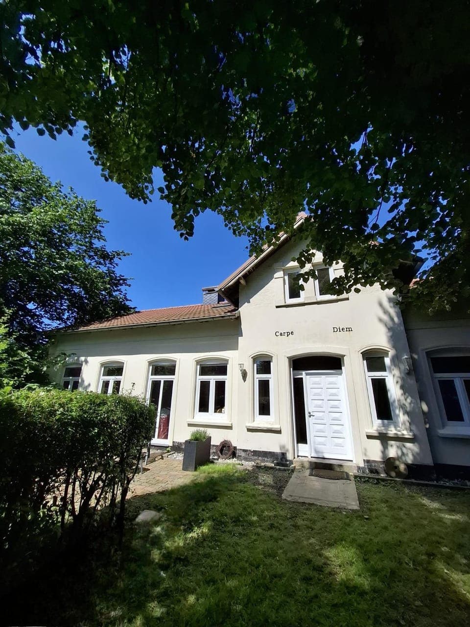 Property building, Garden view