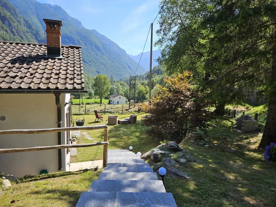 Property building, Natural landscape, Garden, Garden view