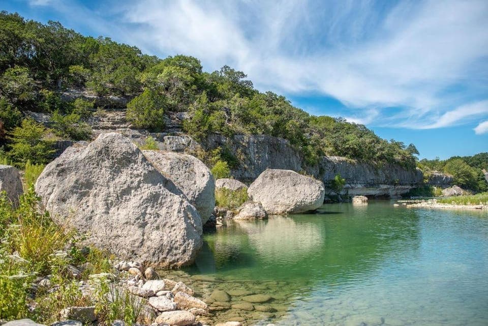 Natural landscape, Fishing, River view