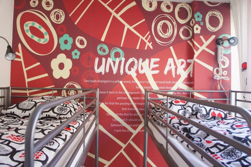 Decorative detail, bunk bed