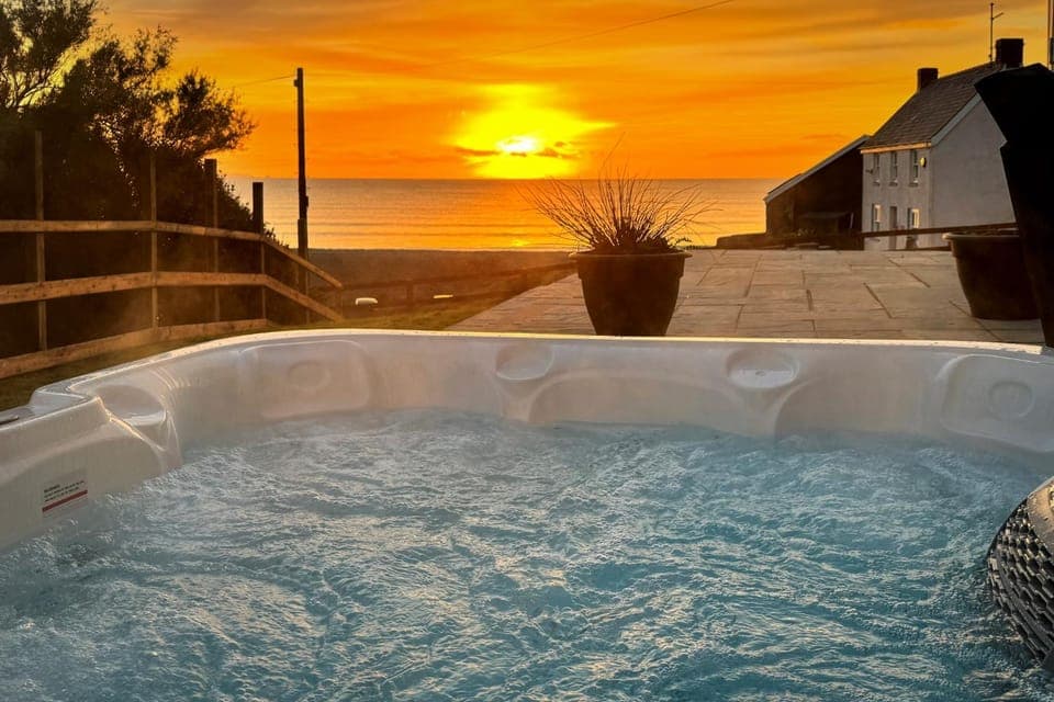 Hot Tub, Sea view, Sunset