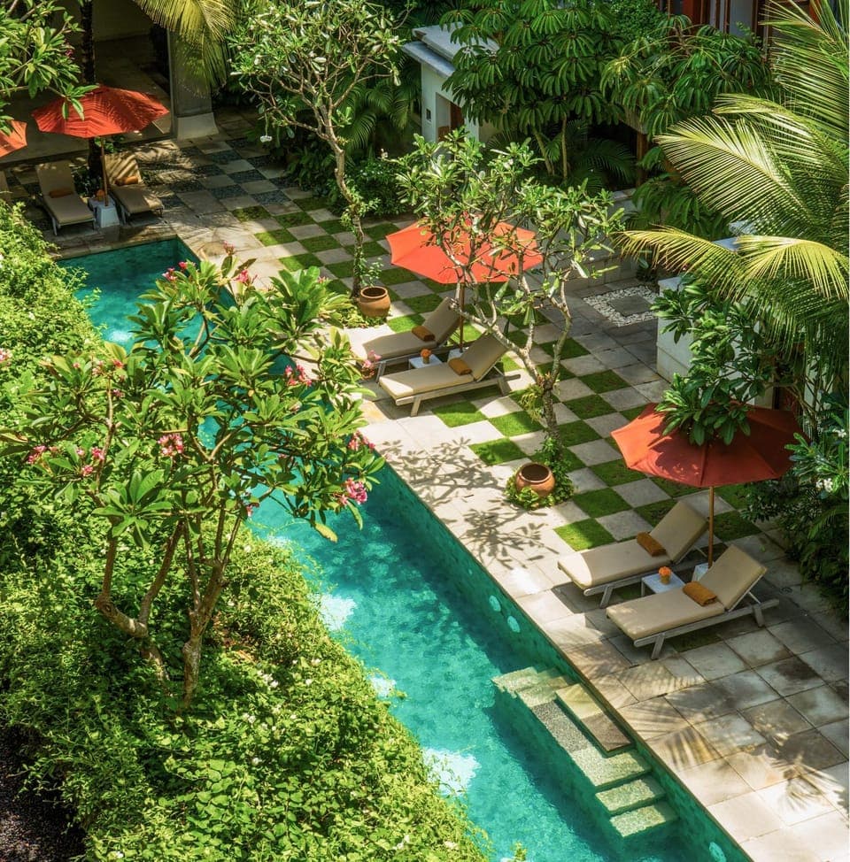 Pool view, Swimming pool