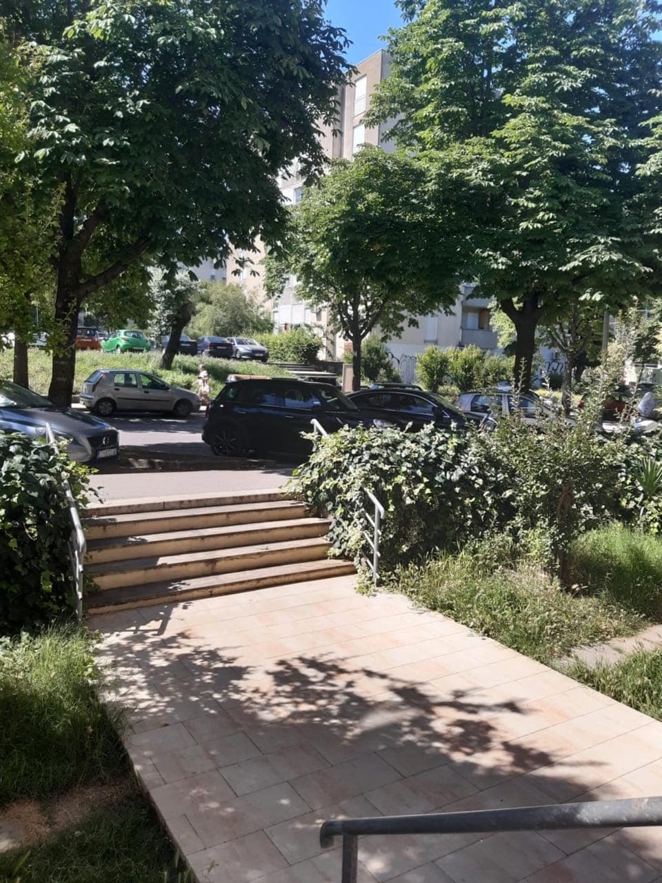 Natural landscape, Garden view, Parking