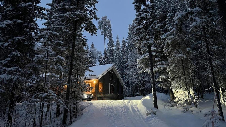 Property building, Day, Natural landscape, Winter