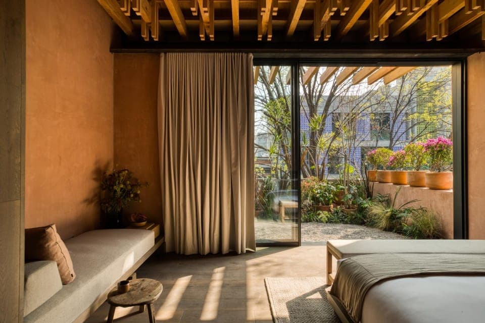 Bed, Day, Balcony/Terrace, Photo of the whole room, Bedroom