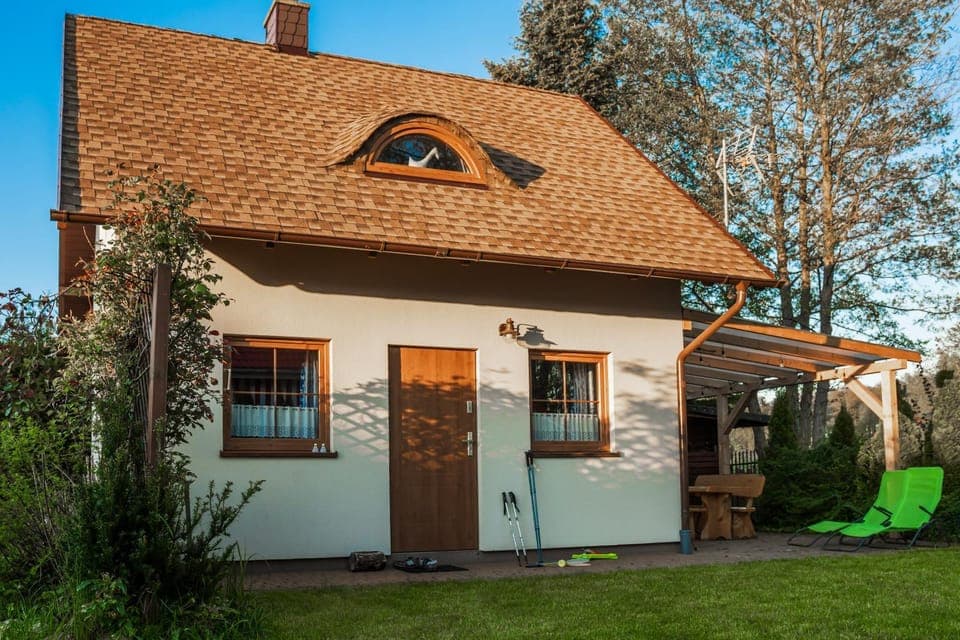 Property building, Garden, Garden view