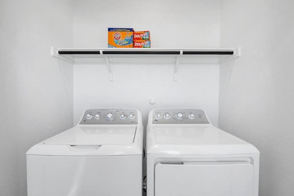 washing machine, dryer