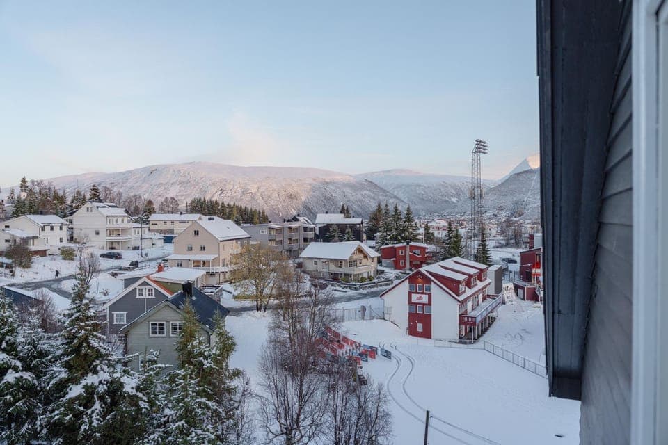 Day, Winter, Mountain view