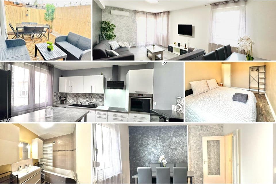 Kitchen or kitchenette, Living room, Photo of the whole room, Seating area, Dining area, Bedroom