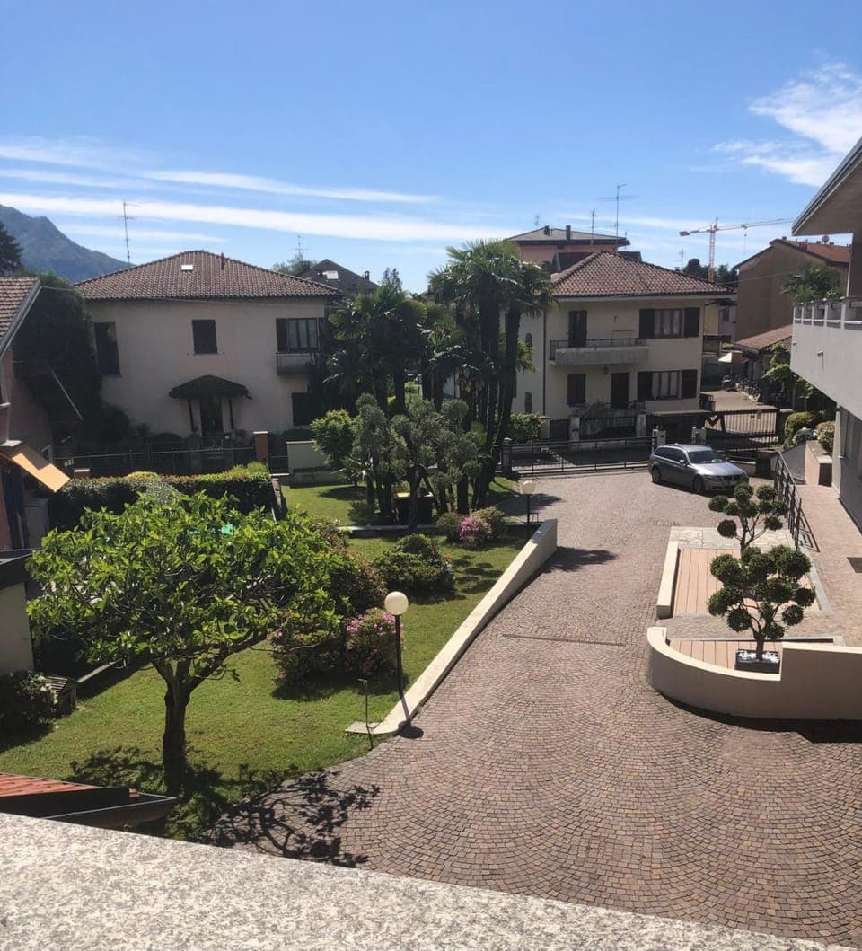 Property building, Garden view