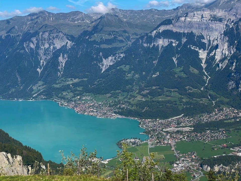 Day, Natural landscape, Bird's eye view, Lake view, Mountain view
