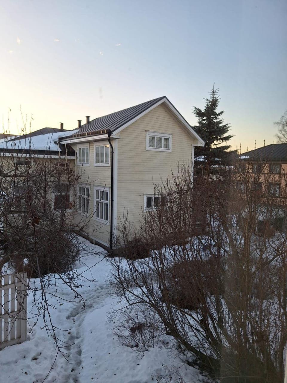 Property building, Day, Natural landscape, Winter