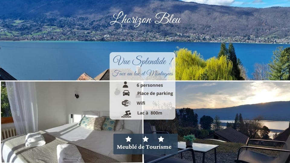 Patio, Bedroom, Lake view, Mountain view