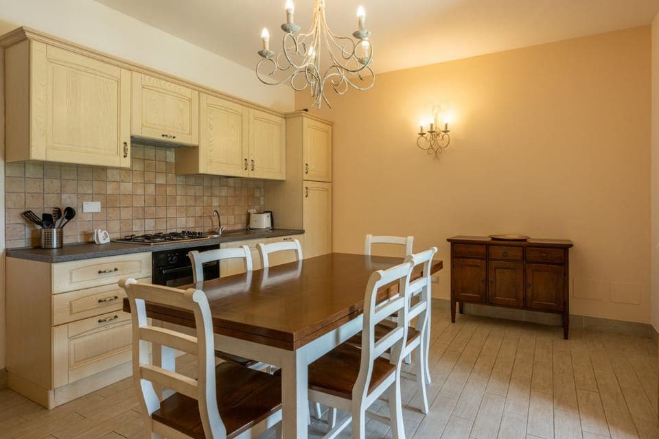 Kitchen or kitchenette, Dining area