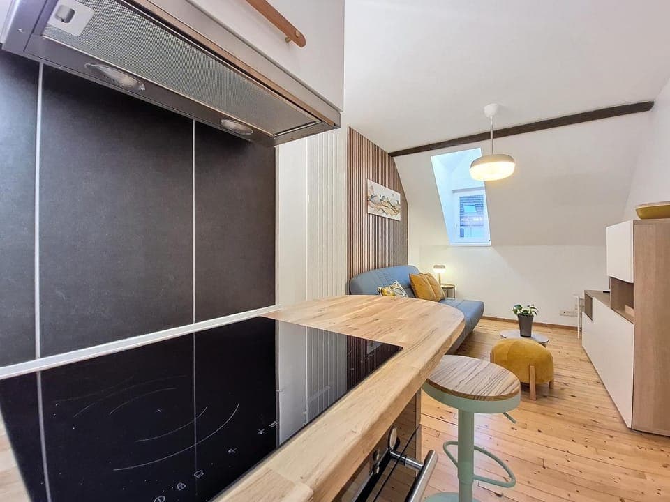 Kitchen or kitchenette, Dining area, oven