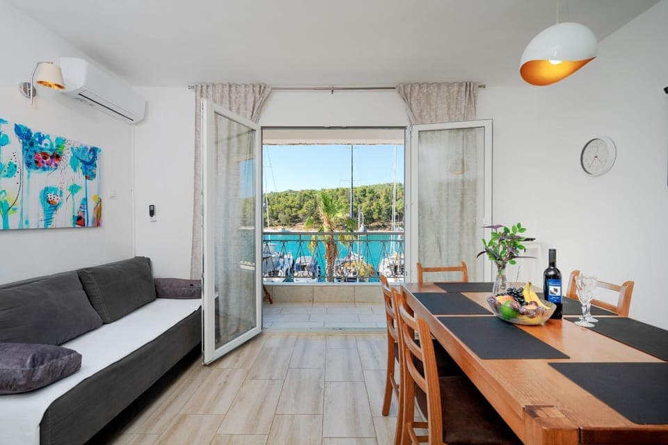 Balcony/Terrace, Living room, Dining area, Sea view