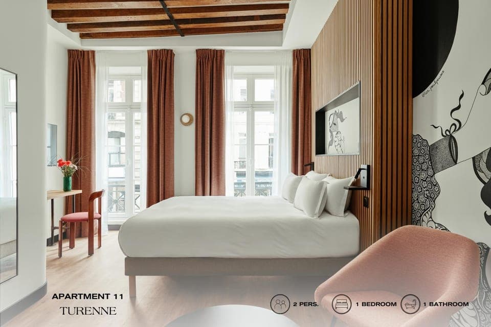 Communal lounge/ TV room, Bed, TV and multimedia, Photo of the whole room, Bedroom