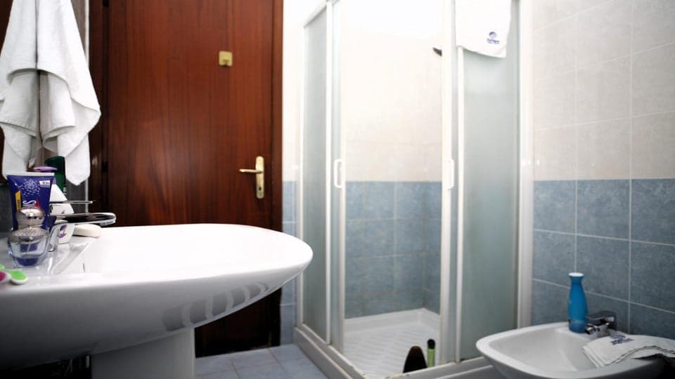 Shower, Toilet, Bathroom, towels