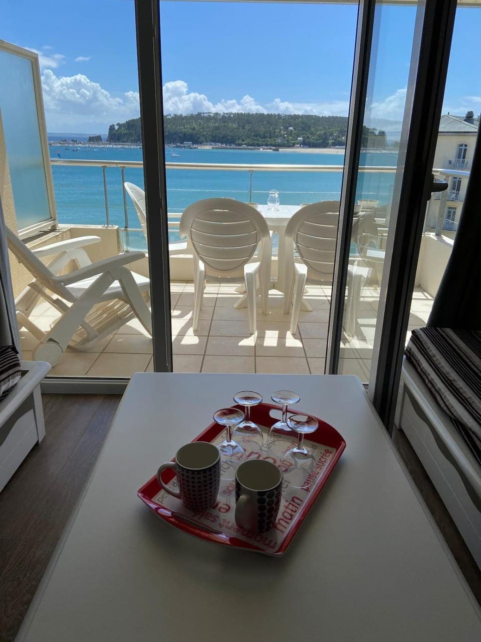 Balcony/Terrace, Living room, Sea view