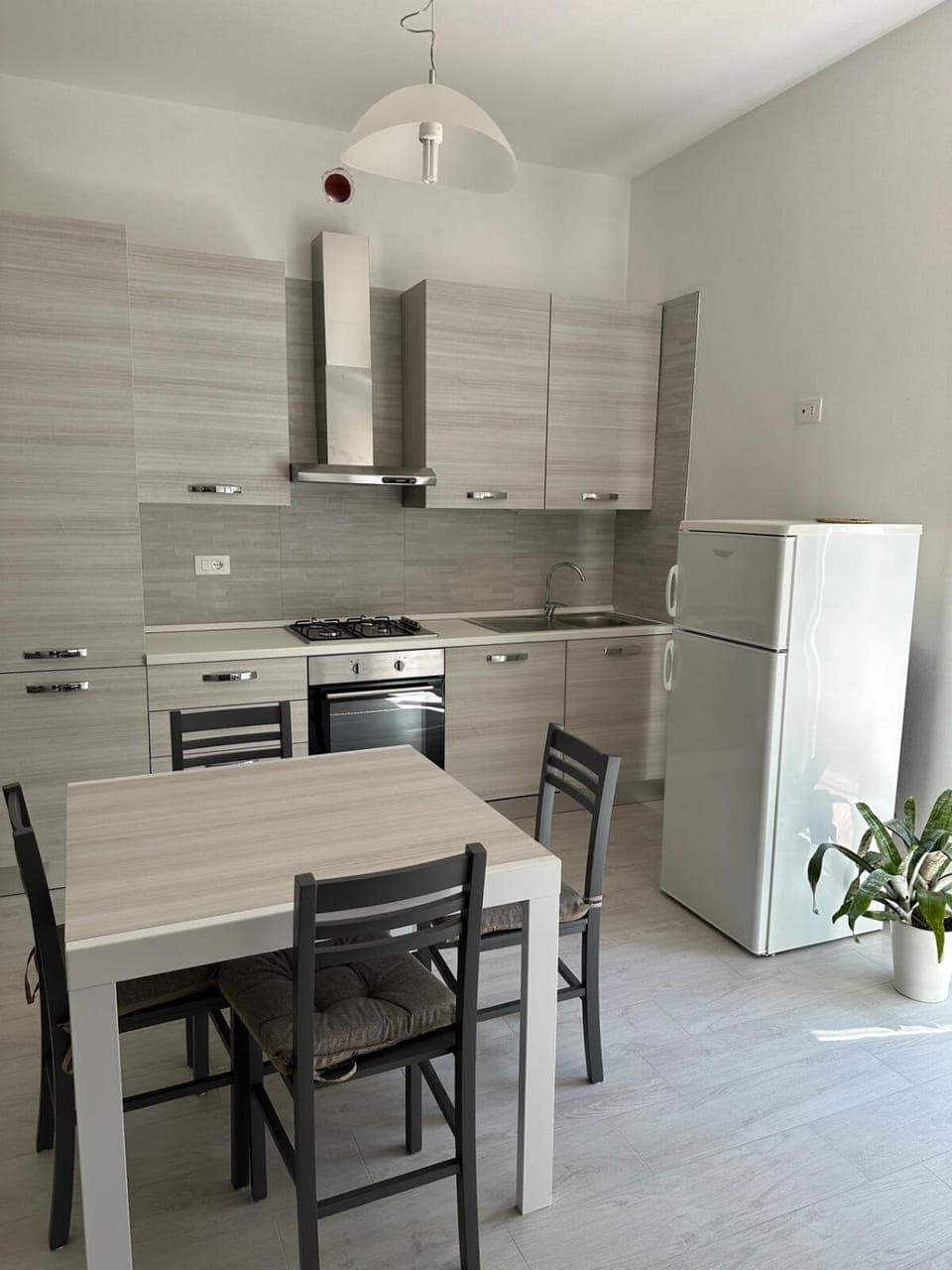 Kitchen or kitchenette, Dining area, dishwasher, oven