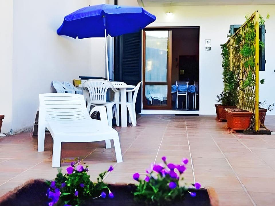 Property building, Patio