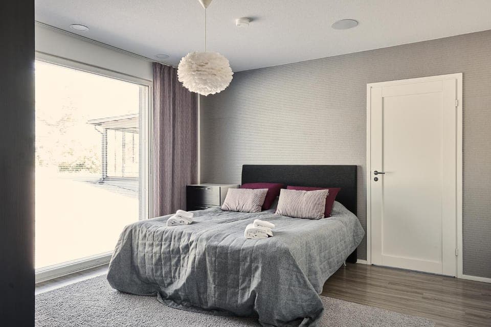Bed, Photo of the whole room, Bedroom, wardrobe