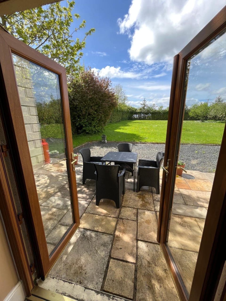 Patio, Garden, Balcony/Terrace, Dining area, Garden view, Garden view, Mountain view