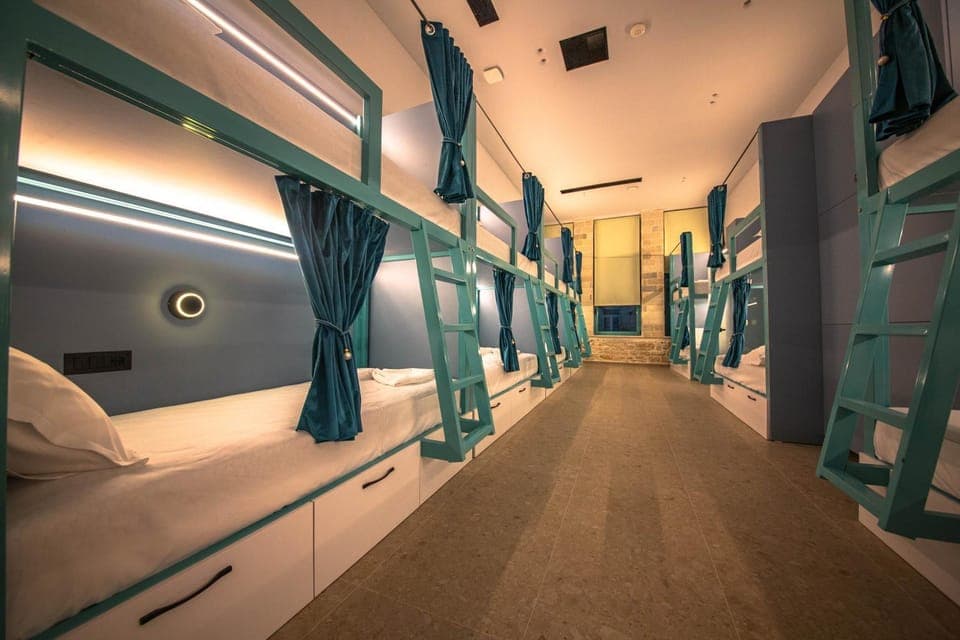 Photo of the whole room, bunk bed