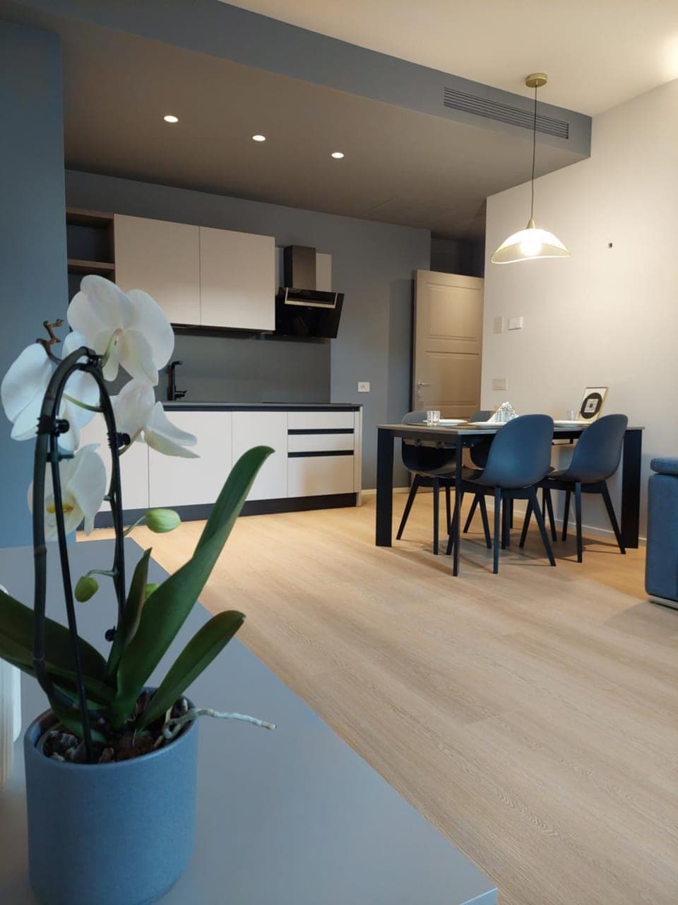 Kitchen or kitchenette, Dining area