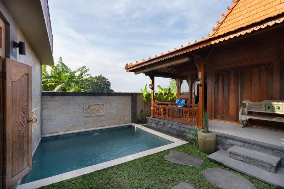 Property building, Day, Garden, Garden view, Pool view, Swimming pool, Swimming pool, sunbed