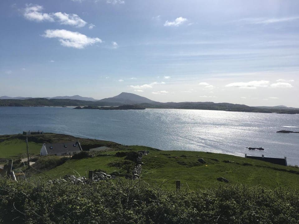 Day, Natural landscape, Mountain view, Sea view