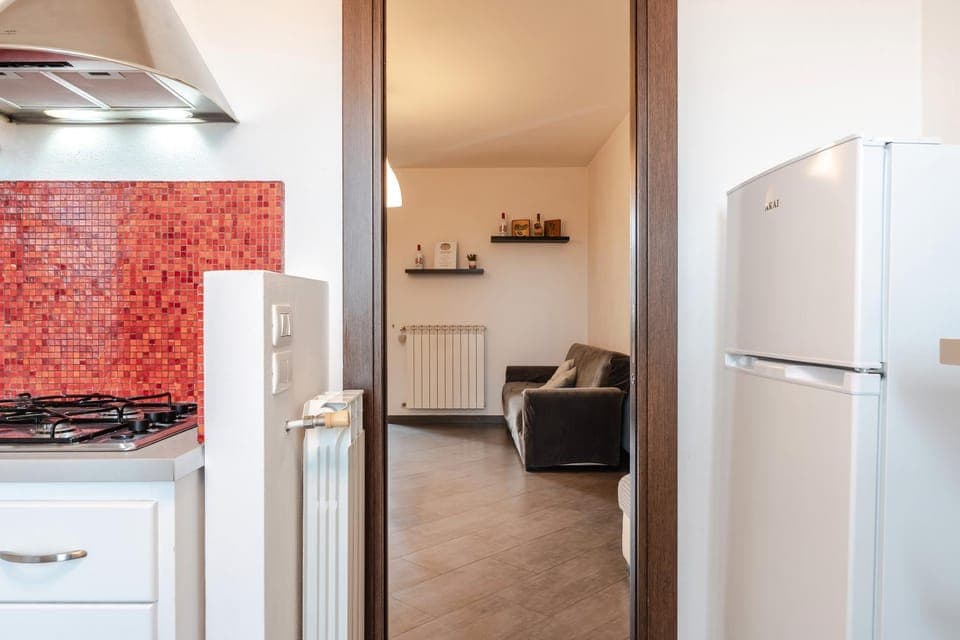 Kitchen or kitchenette, Living room