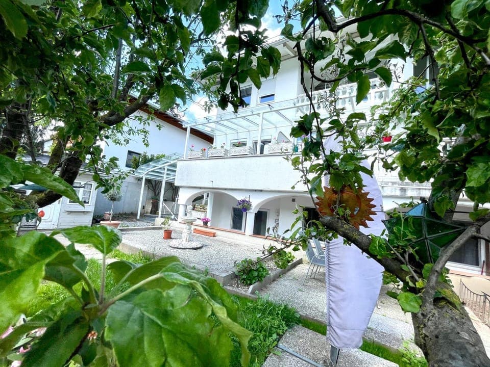 Property building, Garden