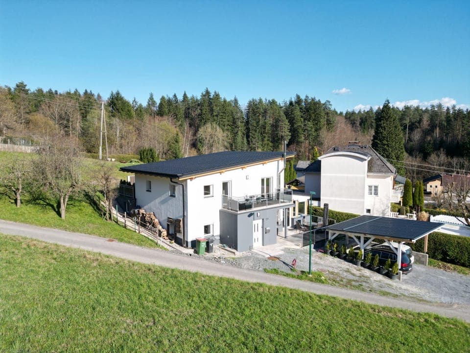 Property building, Spring, Day, Natural landscape