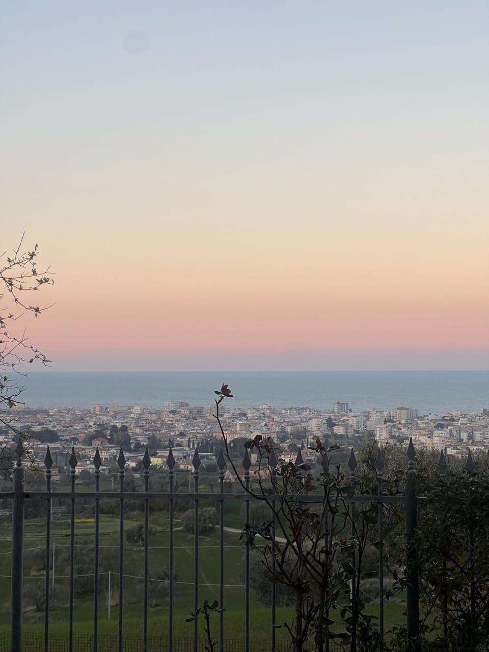 Natural landscape, Sea view, Sunset