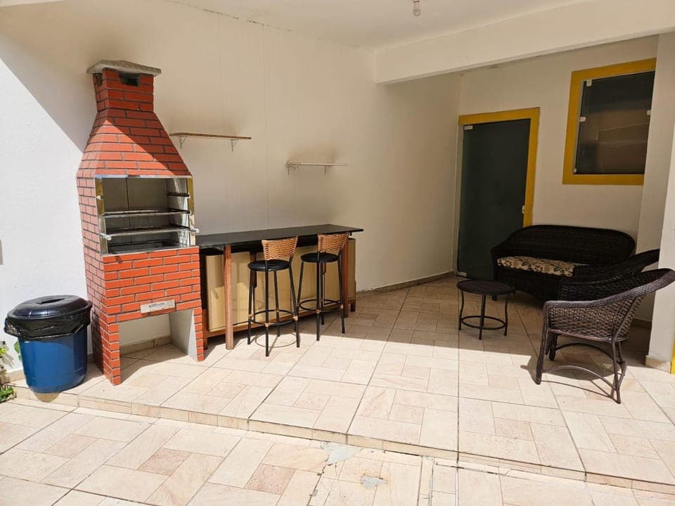 Facade/entrance, BBQ facilities