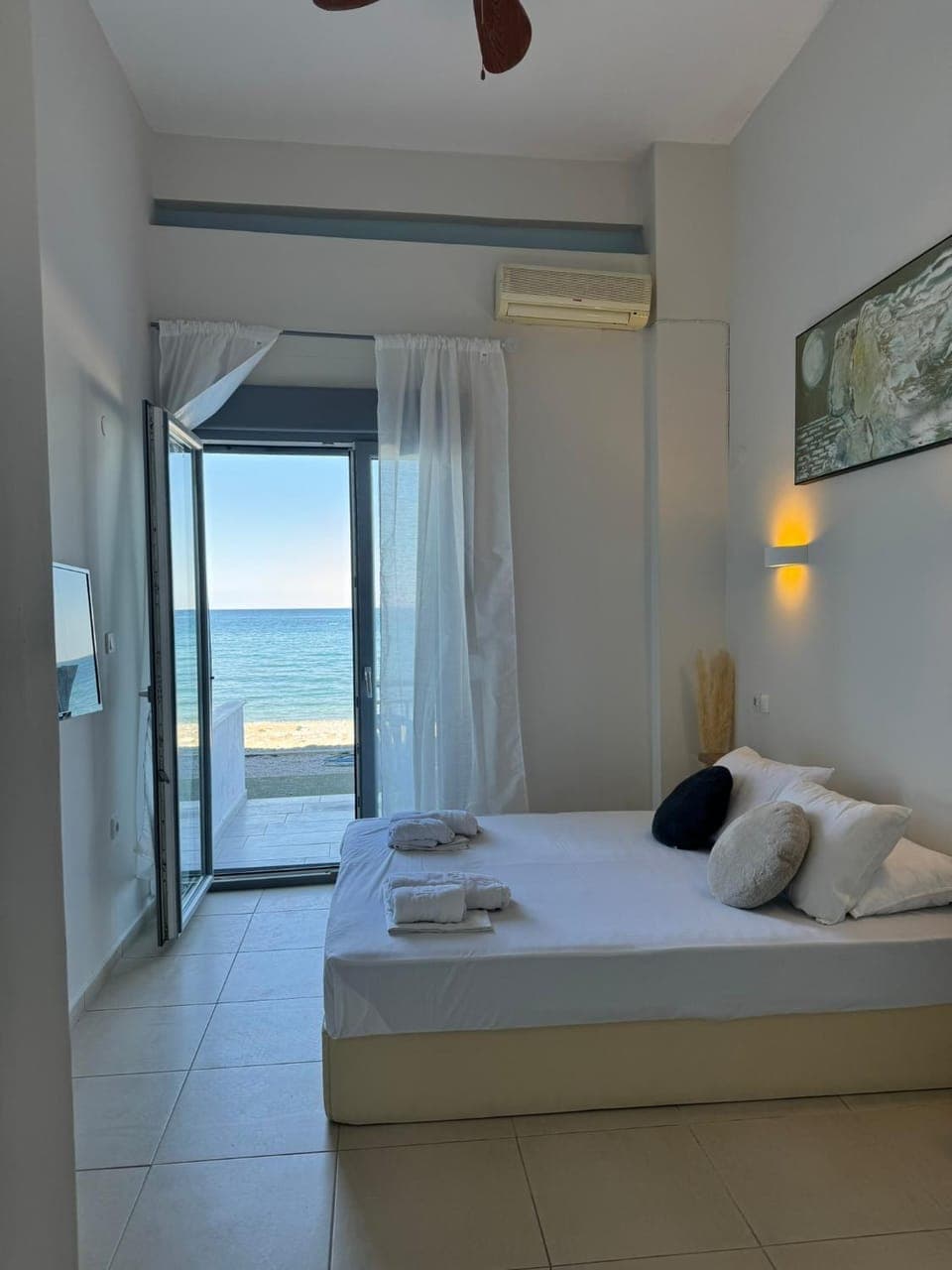 Bedroom, Sea view