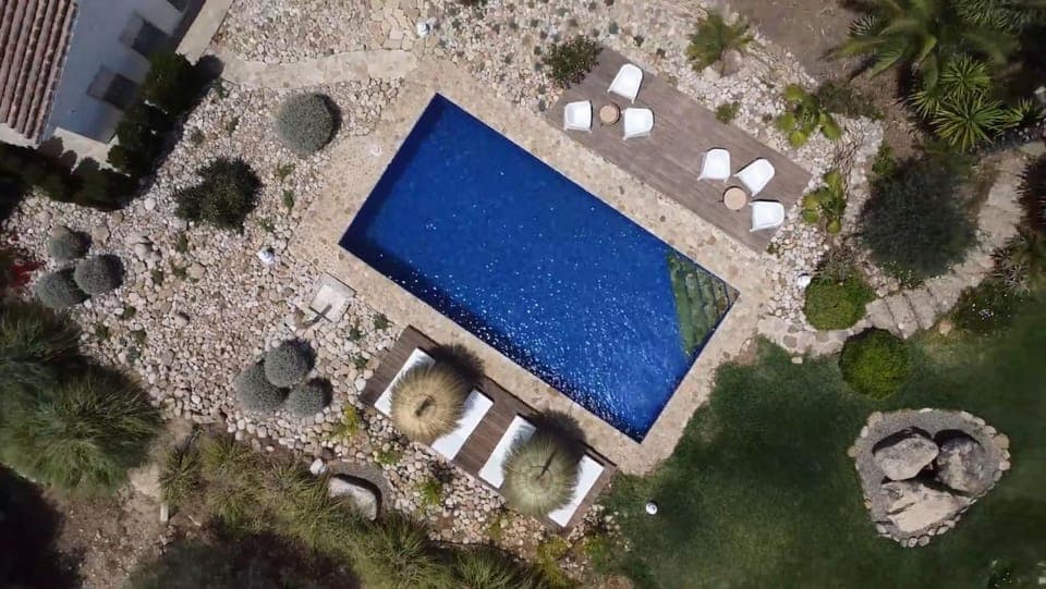 Bird's eye view, Pool view, Swimming pool, sunbed