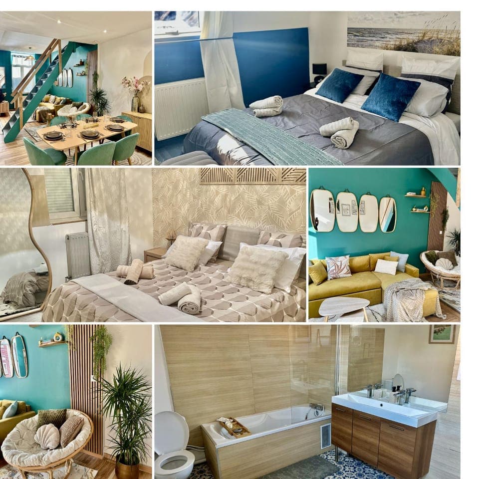 Property building, Bed, Bathroom, Photo of the whole room, Bedroom