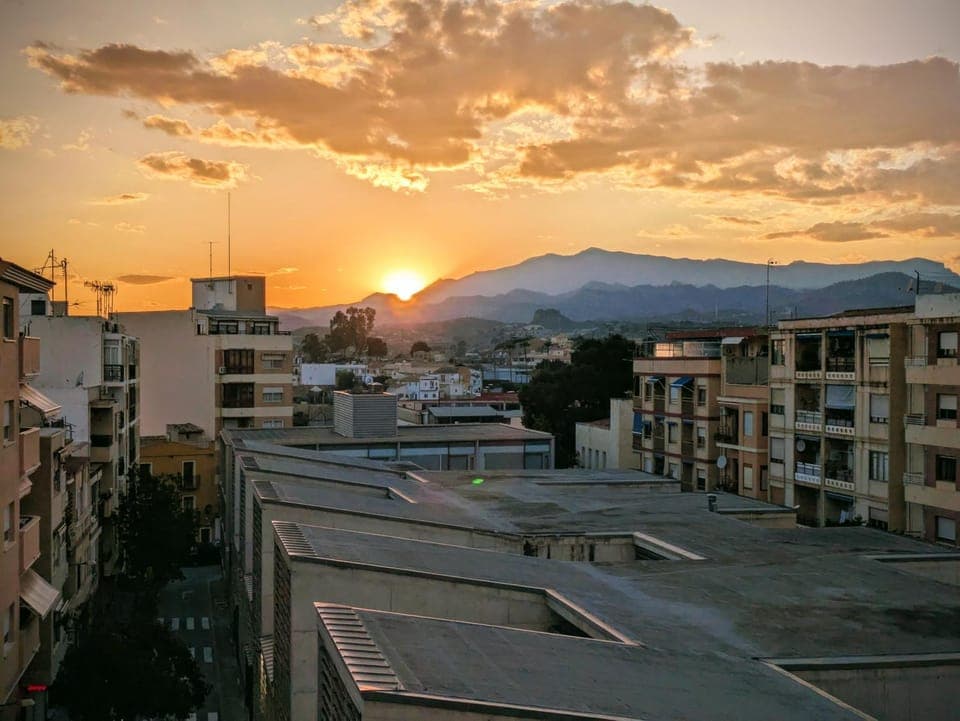View (from property/room), City view, Sunset
