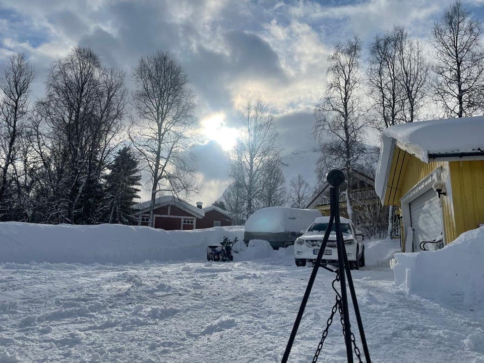 Campingvogn i nydelige Ramfjord Campground/ 
RV Resort in Troms Og Finnmark