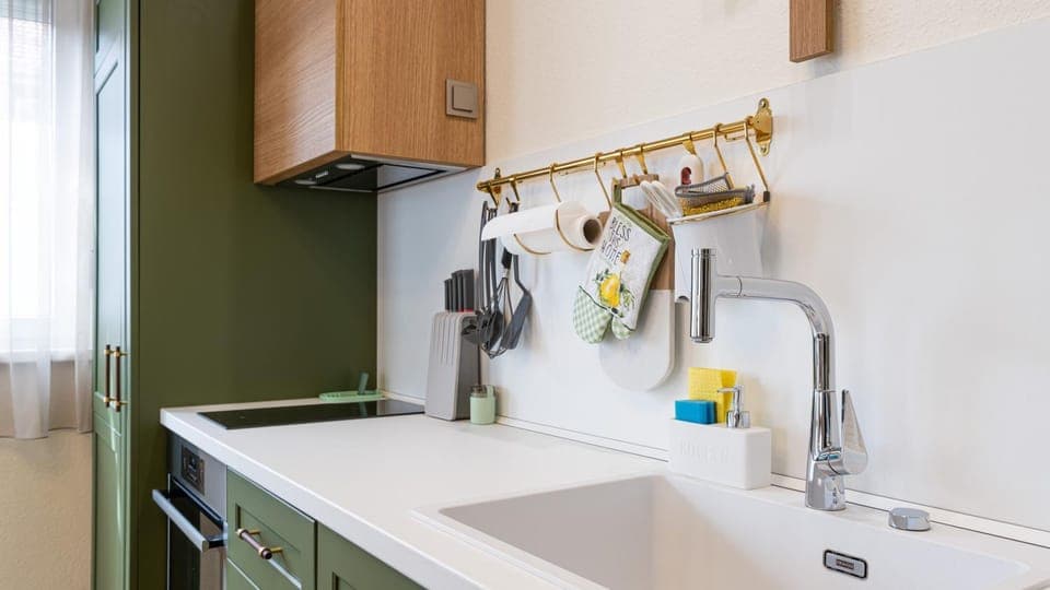 oven, stove, kitchen