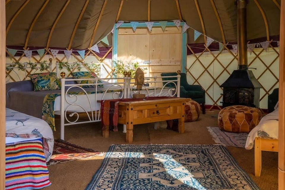 Self Contained Yurt - Botany Apartment in Tintern
