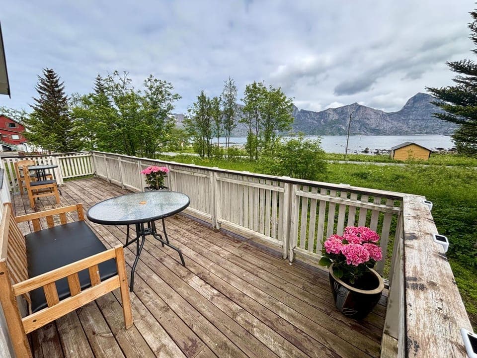 Patio, Spring, Day, Natural landscape, Balcony/Terrace, Mountain view, Sea view