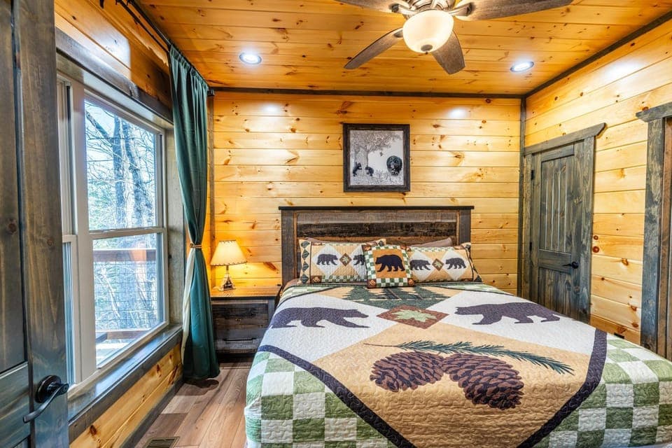 Bed, Bedroom